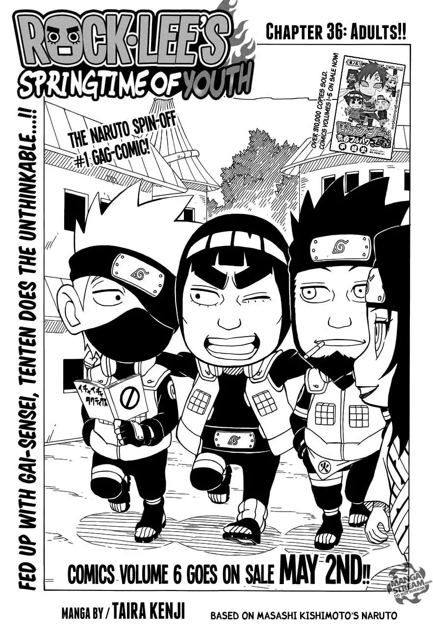 Rock Lee's Springtime of Youth Chapter 36 1